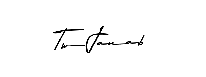if you are searching for the best signature style for your name Tw Janab. so please give up your signature search. here we have designed multiple signature styles  using Asem Kandis PERSONAL USE. Tw Janab signature style 9 images and pictures png