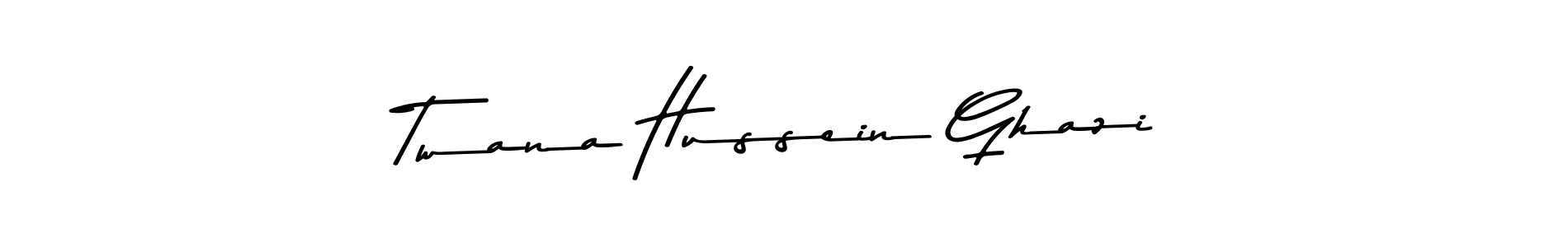 You should practise on your own different ways (Asem Kandis PERSONAL USE) to write your name (Twana Hussein Ghazi) in signature. don't let someone else do it for you. Twana Hussein Ghazi signature style 9 images and pictures png