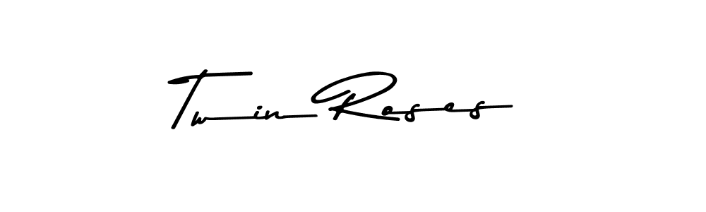 Twin Roses stylish signature style. Best Handwritten Sign (Asem Kandis PERSONAL USE) for my name. Handwritten Signature Collection Ideas for my name Twin Roses. Twin Roses signature style 9 images and pictures png
