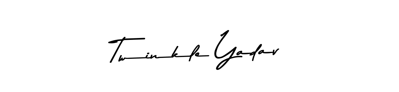 How to make Twinkle Yadav signature? Asem Kandis PERSONAL USE is a professional autograph style. Create handwritten signature for Twinkle Yadav name. Twinkle Yadav signature style 9 images and pictures png