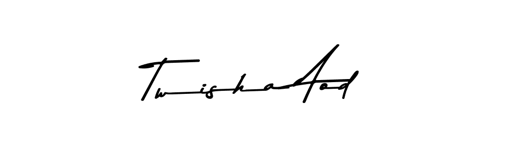 Here are the top 10 professional signature styles for the name Twisha Aod. These are the best autograph styles you can use for your name. Twisha Aod signature style 9 images and pictures png