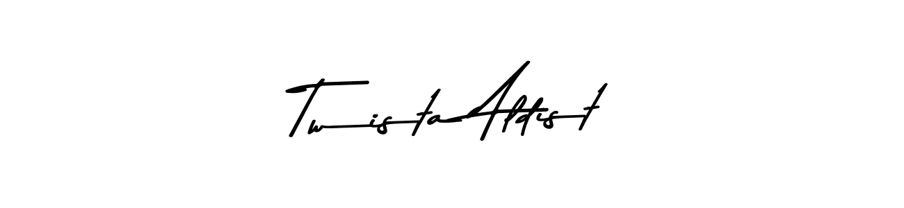 Also we have Twista Aldist name is the best signature style. Create professional handwritten signature collection using Asem Kandis PERSONAL USE autograph style. Twista Aldist signature style 9 images and pictures png