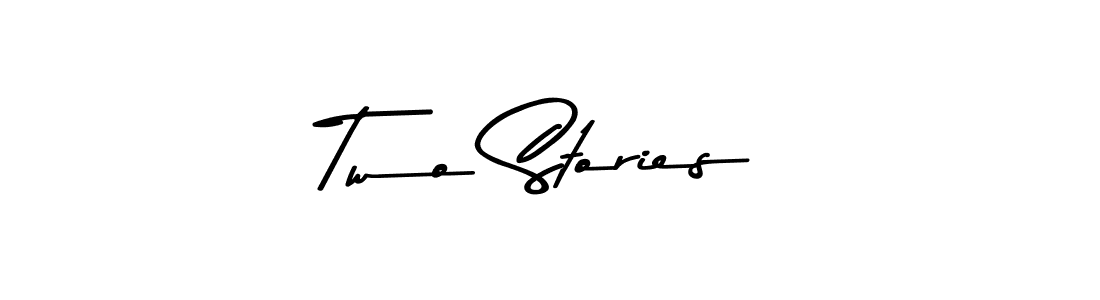 This is the best signature style for the Two Stories name. Also you like these signature font (Asem Kandis PERSONAL USE). Mix name signature. Two Stories signature style 9 images and pictures png