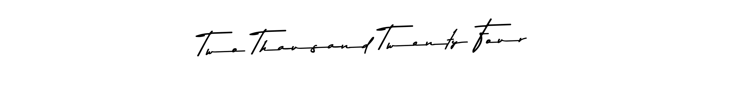 Use a signature maker to create a handwritten signature online. With this signature software, you can design (Asem Kandis PERSONAL USE) your own signature for name Two Thausand Twenty Four. Two Thausand Twenty Four signature style 9 images and pictures png