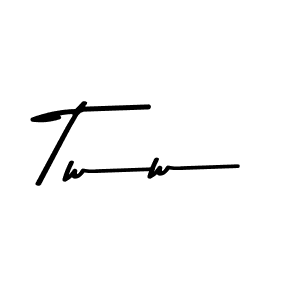 Make a beautiful signature design for name Tww. With this signature (Asem Kandis PERSONAL USE) style, you can create a handwritten signature for free. Tww signature style 9 images and pictures png
