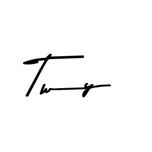 How to make Twy signature? Asem Kandis PERSONAL USE is a professional autograph style. Create handwritten signature for Twy name. Twy signature style 9 images and pictures png