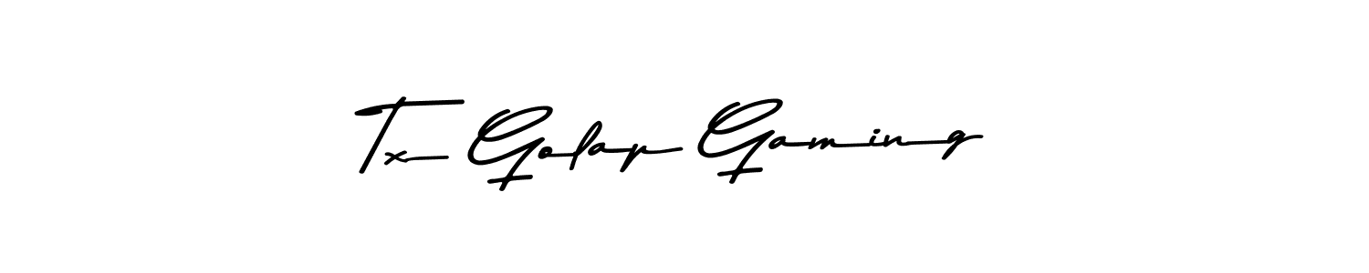 Use a signature maker to create a handwritten signature online. With this signature software, you can design (Asem Kandis PERSONAL USE) your own signature for name Tx Golap Gaming. Tx Golap Gaming signature style 9 images and pictures png