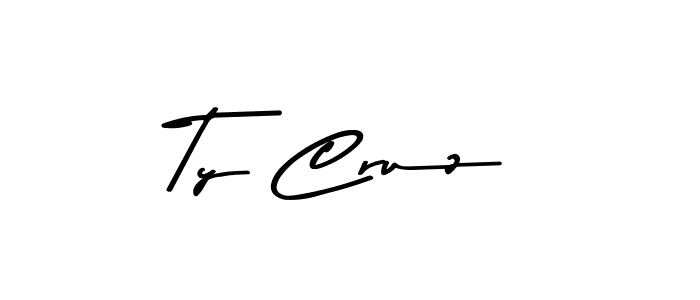 Once you've used our free online signature maker to create your best signature Asem Kandis PERSONAL USE style, it's time to enjoy all of the benefits that Ty Cruz name signing documents. Ty Cruz signature style 9 images and pictures png