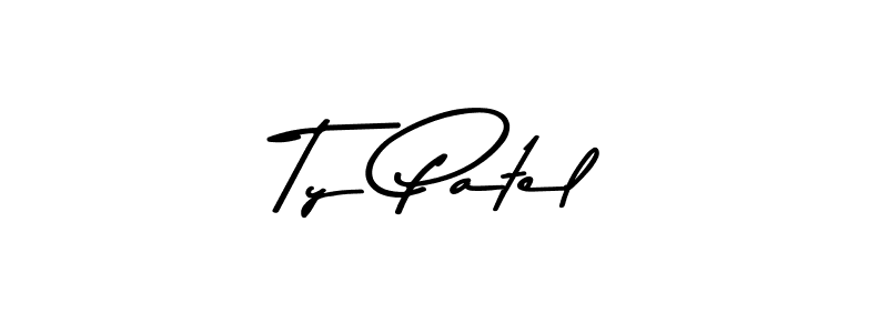 Here are the top 10 professional signature styles for the name Ty Patel. These are the best autograph styles you can use for your name. Ty Patel signature style 9 images and pictures png