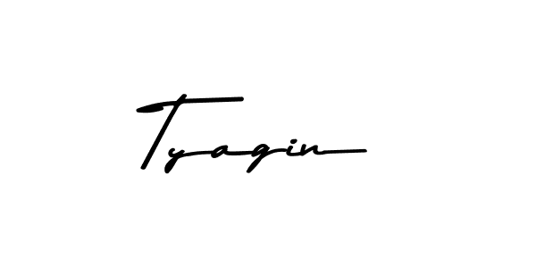 Also we have Tyagin name is the best signature style. Create professional handwritten signature collection using Asem Kandis PERSONAL USE autograph style. Tyagin signature style 9 images and pictures png