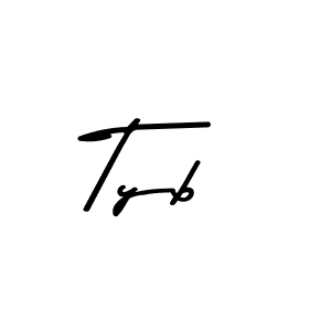 You should practise on your own different ways (Asem Kandis PERSONAL USE) to write your name (Tyb) in signature. don't let someone else do it for you. Tyb signature style 9 images and pictures png