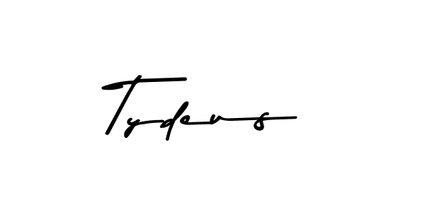 Design your own signature with our free online signature maker. With this signature software, you can create a handwritten (Asem Kandis PERSONAL USE) signature for name Tydeus. Tydeus signature style 9 images and pictures png