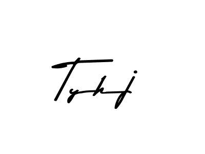 How to make Tyhj signature? Asem Kandis PERSONAL USE is a professional autograph style. Create handwritten signature for Tyhj name. Tyhj signature style 9 images and pictures png