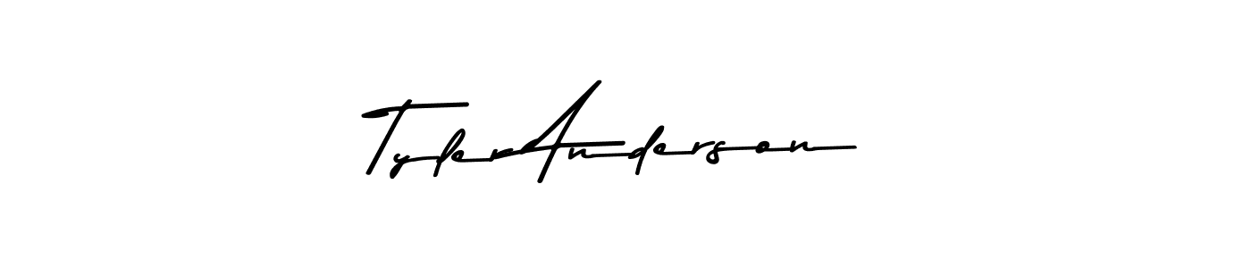 Asem Kandis PERSONAL USE is a professional signature style that is perfect for those who want to add a touch of class to their signature. It is also a great choice for those who want to make their signature more unique. Get Tyler Anderson name to fancy signature for free. Tyler Anderson signature style 9 images and pictures png