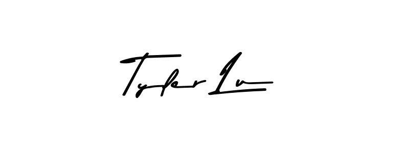 You should practise on your own different ways (Asem Kandis PERSONAL USE) to write your name (Tyler Lu) in signature. don't let someone else do it for you. Tyler Lu signature style 9 images and pictures png