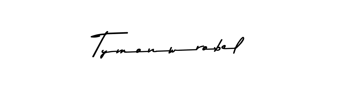 Use a signature maker to create a handwritten signature online. With this signature software, you can design (Asem Kandis PERSONAL USE) your own signature for name Tymonwrobel. Tymonwrobel signature style 9 images and pictures png