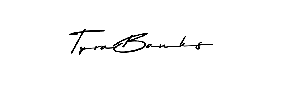 Asem Kandis PERSONAL USE is a professional signature style that is perfect for those who want to add a touch of class to their signature. It is also a great choice for those who want to make their signature more unique. Get Tyra Banks name to fancy signature for free. Tyra Banks signature style 9 images and pictures png