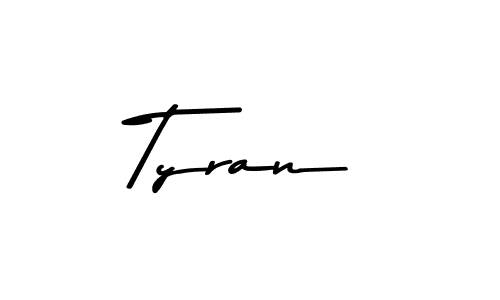 if you are searching for the best signature style for your name Tyran. so please give up your signature search. here we have designed multiple signature styles  using Asem Kandis PERSONAL USE. Tyran signature style 9 images and pictures png