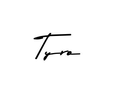 Tyro stylish signature style. Best Handwritten Sign (Asem Kandis PERSONAL USE) for my name. Handwritten Signature Collection Ideas for my name Tyro. Tyro signature style 9 images and pictures png