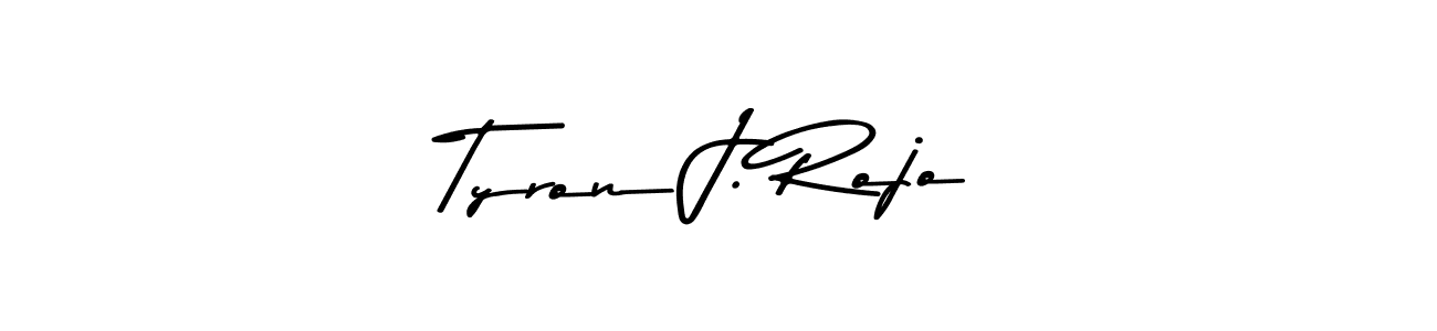 Asem Kandis PERSONAL USE is a professional signature style that is perfect for those who want to add a touch of class to their signature. It is also a great choice for those who want to make their signature more unique. Get Tyron J. Rojo name to fancy signature for free. Tyron J. Rojo signature style 9 images and pictures png