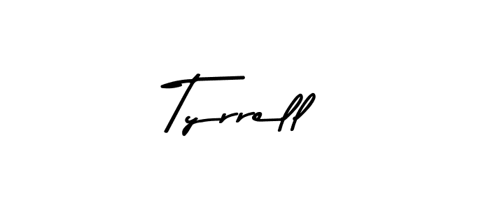 You should practise on your own different ways (Asem Kandis PERSONAL USE) to write your name (Tyrrell) in signature. don't let someone else do it for you. Tyrrell signature style 9 images and pictures png