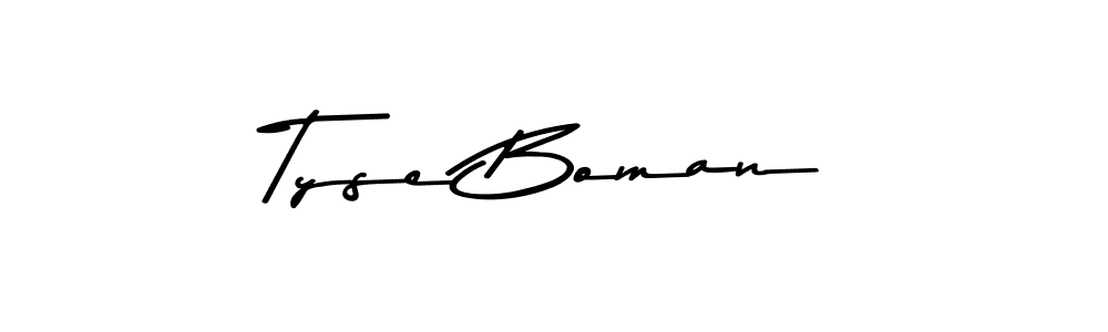 if you are searching for the best signature style for your name Tyse Boman. so please give up your signature search. here we have designed multiple signature styles  using Asem Kandis PERSONAL USE. Tyse Boman signature style 9 images and pictures png