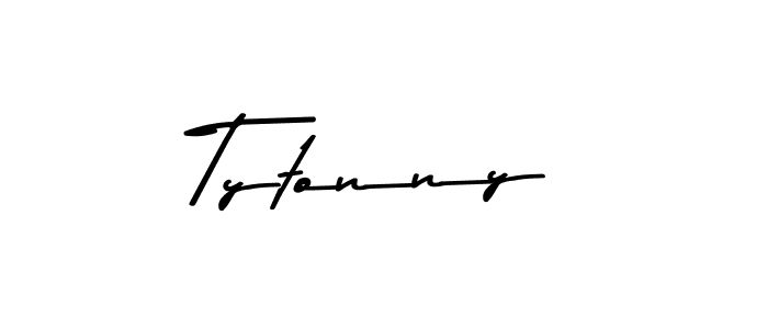 Create a beautiful signature design for name Tytonny. With this signature (Asem Kandis PERSONAL USE) fonts, you can make a handwritten signature for free. Tytonny signature style 9 images and pictures png