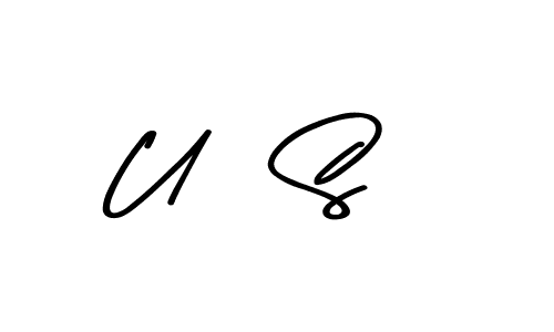 Asem Kandis PERSONAL USE is a professional signature style that is perfect for those who want to add a touch of class to their signature. It is also a great choice for those who want to make their signature more unique. Get U   S name to fancy signature for free. U   S signature style 9 images and pictures png