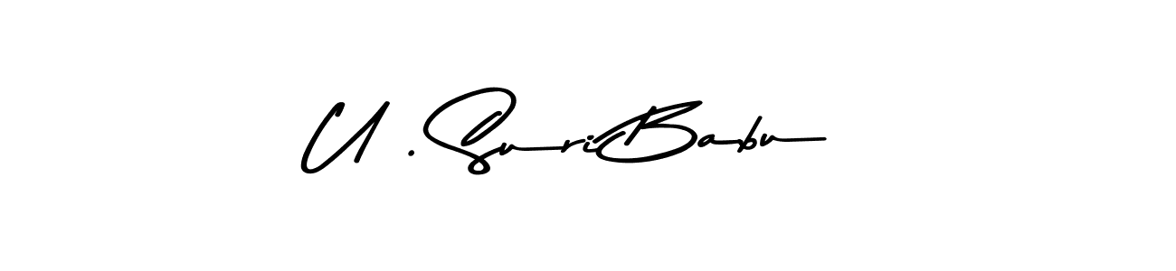 Here are the top 10 professional signature styles for the name U . Suri Babu. These are the best autograph styles you can use for your name. U . Suri Babu signature style 9 images and pictures png