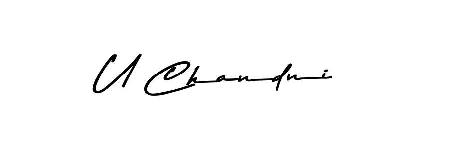 Once you've used our free online signature maker to create your best signature Asem Kandis PERSONAL USE style, it's time to enjoy all of the benefits that U Chandni name signing documents. U Chandni signature style 9 images and pictures png