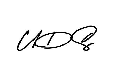 The best way (Asem Kandis PERSONAL USE) to make a short signature is to pick only two or three words in your name. The name U D S include a total of six letters. For converting this name. U D S signature style 9 images and pictures png