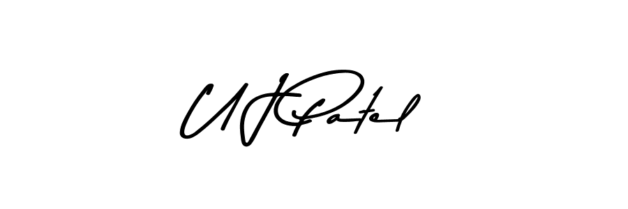 How to make U J Patel signature? Asem Kandis PERSONAL USE is a professional autograph style. Create handwritten signature for U J Patel name. U J Patel signature style 9 images and pictures png