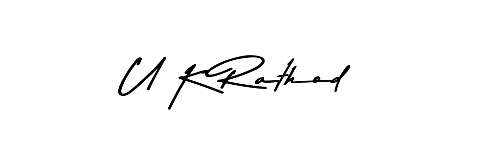 Here are the top 10 professional signature styles for the name U K Rathod. These are the best autograph styles you can use for your name. U K Rathod signature style 9 images and pictures png