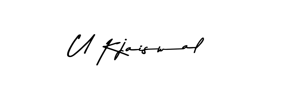 Similarly Asem Kandis PERSONAL USE is the best handwritten signature design. Signature creator online .You can use it as an online autograph creator for name U Kjaiswal. U Kjaiswal signature style 9 images and pictures png