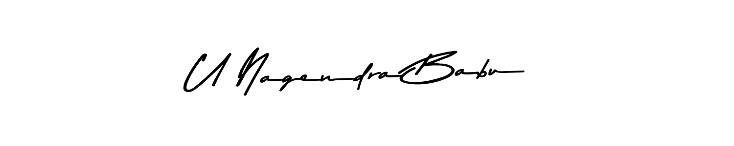 How to make U Nagendra Babu signature? Asem Kandis PERSONAL USE is a professional autograph style. Create handwritten signature for U Nagendra Babu name. U Nagendra Babu signature style 9 images and pictures png