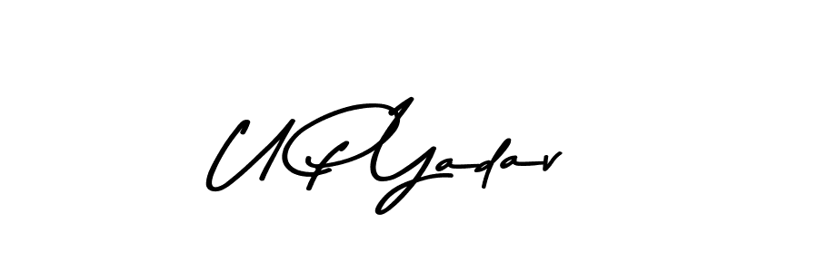 Design your own signature with our free online signature maker. With this signature software, you can create a handwritten (Asem Kandis PERSONAL USE) signature for name U P Yadav. U P Yadav signature style 9 images and pictures png