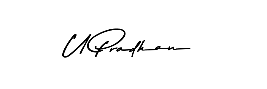 You should practise on your own different ways (Asem Kandis PERSONAL USE) to write your name (U Pradhan) in signature. don't let someone else do it for you. U Pradhan signature style 9 images and pictures png