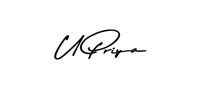 Best and Professional Signature Style for U Priya. Asem Kandis PERSONAL USE Best Signature Style Collection. U Priya signature style 9 images and pictures png