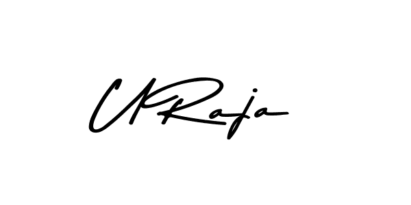 Here are the top 10 professional signature styles for the name U Raja. These are the best autograph styles you can use for your name. U Raja signature style 9 images and pictures png