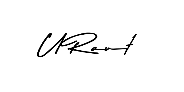 Make a beautiful signature design for name U Raut. Use this online signature maker to create a handwritten signature for free. U Raut signature style 9 images and pictures png