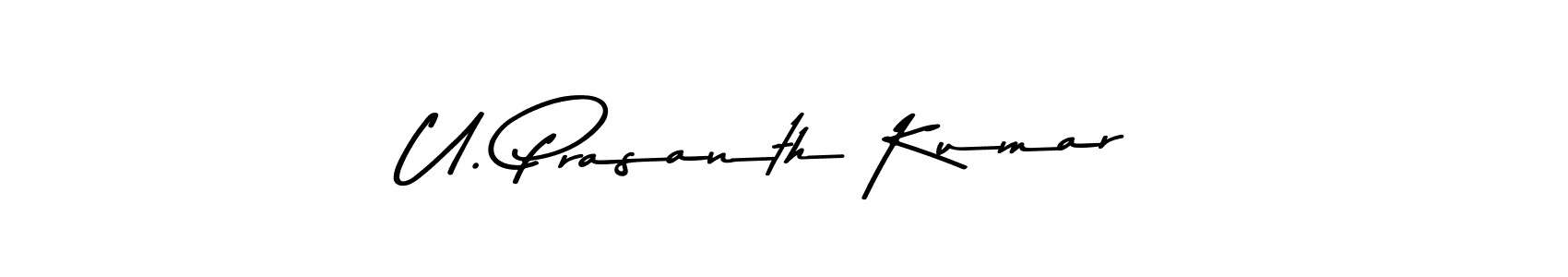 You can use this online signature creator to create a handwritten signature for the name U. Prasanth Kumar. This is the best online autograph maker. U. Prasanth Kumar signature style 9 images and pictures png