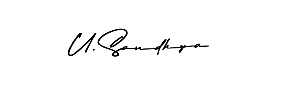 Once you've used our free online signature maker to create your best signature Asem Kandis PERSONAL USE style, it's time to enjoy all of the benefits that U. Sandhya name signing documents. U. Sandhya signature style 9 images and pictures png