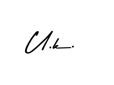 Also we have U.k. name is the best signature style. Create professional handwritten signature collection using Asem Kandis PERSONAL USE autograph style. U.k. signature style 9 images and pictures png