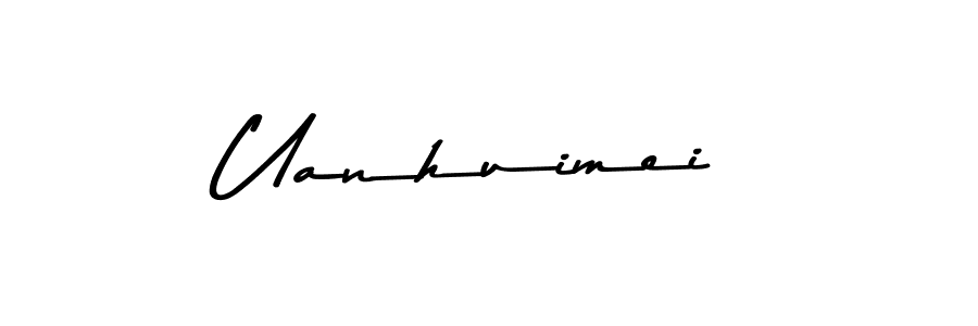 How to Draw Uanhuimei signature style? Asem Kandis PERSONAL USE is a latest design signature styles for name Uanhuimei. Uanhuimei signature style 9 images and pictures png