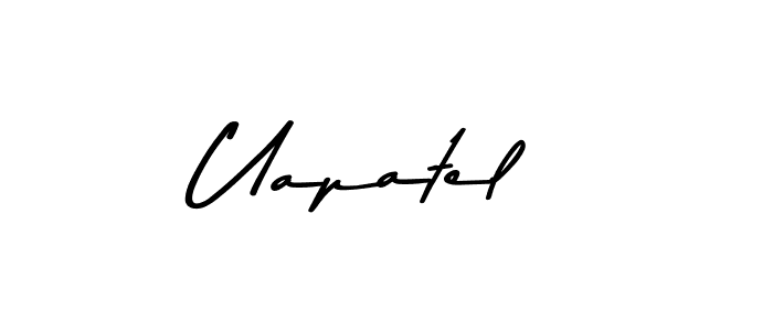 Uapatel stylish signature style. Best Handwritten Sign (Asem Kandis PERSONAL USE) for my name. Handwritten Signature Collection Ideas for my name Uapatel. Uapatel signature style 9 images and pictures png