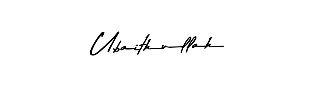 Also You can easily find your signature by using the search form. We will create Ubaithullah name handwritten signature images for you free of cost using Asem Kandis PERSONAL USE sign style. Ubaithullah signature style 9 images and pictures png