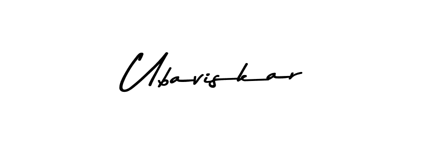 Also we have Ubaviskar name is the best signature style. Create professional handwritten signature collection using Asem Kandis PERSONAL USE autograph style. Ubaviskar signature style 9 images and pictures png