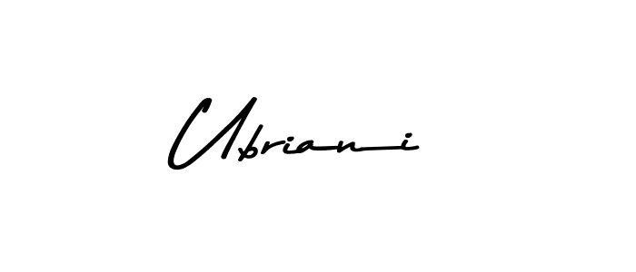 How to Draw Ubriani signature style? Asem Kandis PERSONAL USE is a latest design signature styles for name Ubriani. Ubriani signature style 9 images and pictures png