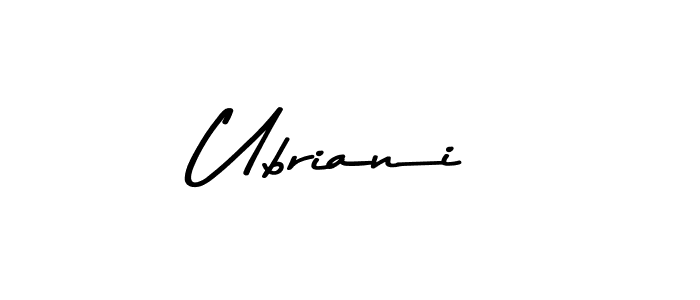 The best way (Asem Kandis PERSONAL USE) to make a short signature is to pick only two or three words in your name. The name Ubriani include a total of six letters. For converting this name. Ubriani signature style 9 images and pictures png