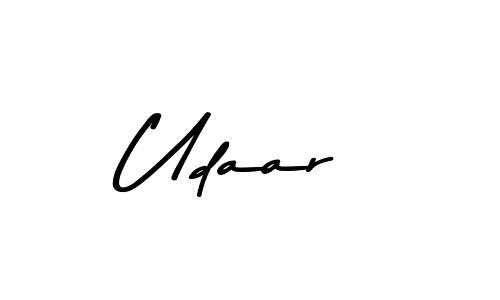 if you are searching for the best signature style for your name Udaar. so please give up your signature search. here we have designed multiple signature styles  using Asem Kandis PERSONAL USE. Udaar signature style 9 images and pictures png